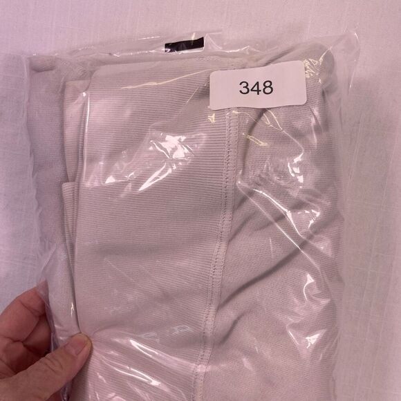 Hiro Clark White Long Sleeve Santa Ynez Crewneck Pullover Sweatshirt Size Small - Picture 11 of 11